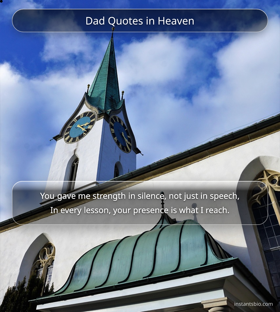 Dad Quotes in Heaven