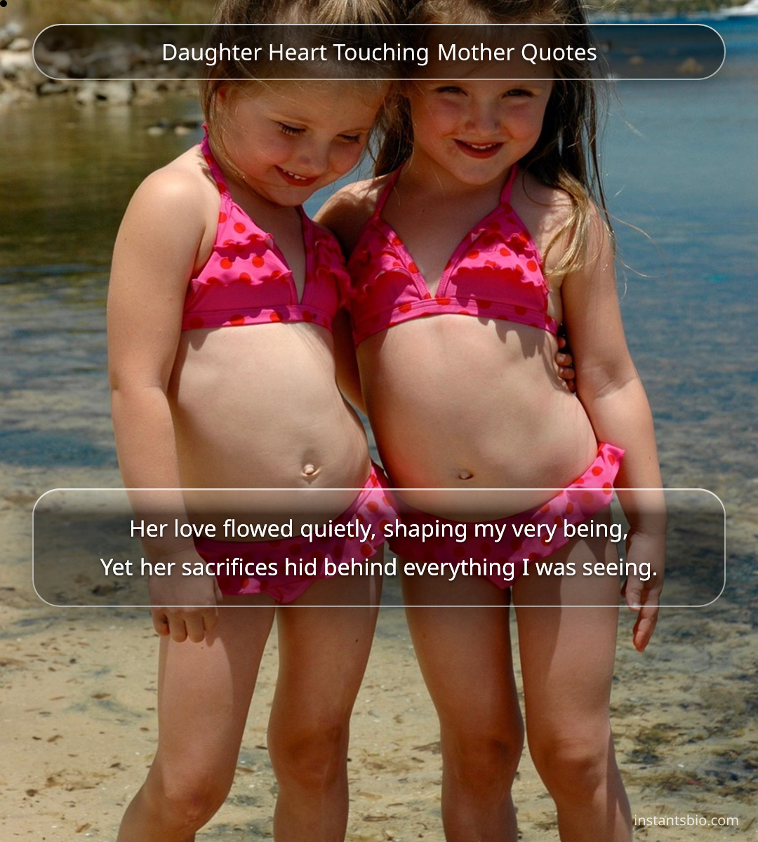 Daughter Heart Touching Mother Quotes