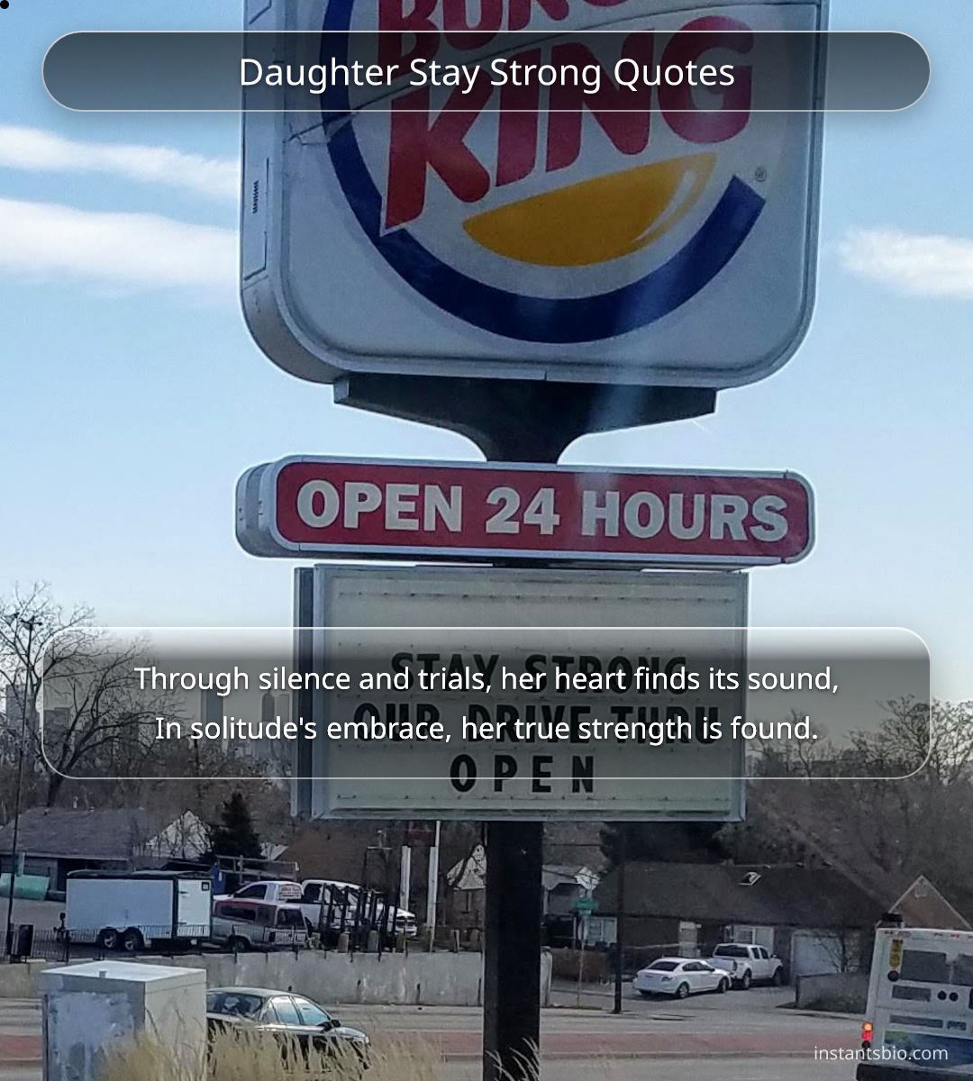 Daughter Stay Strong Quotes