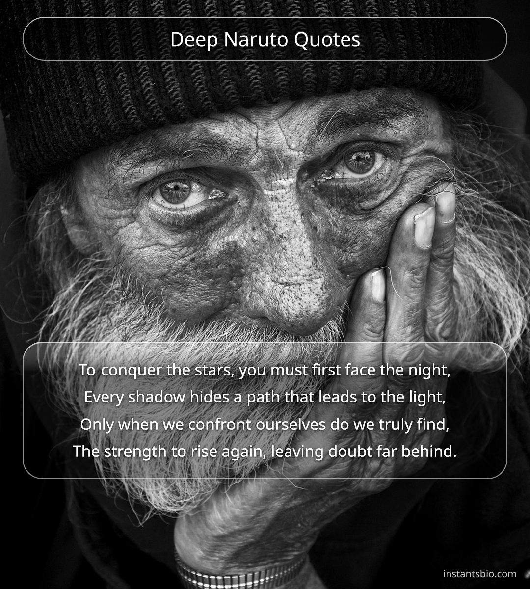 Deep Naruto Quotes