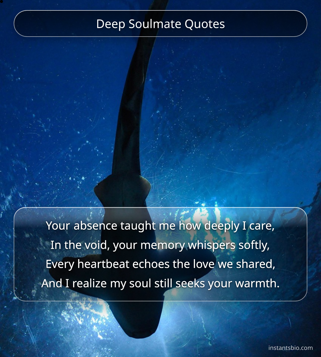 Deep Soulmate Quotes