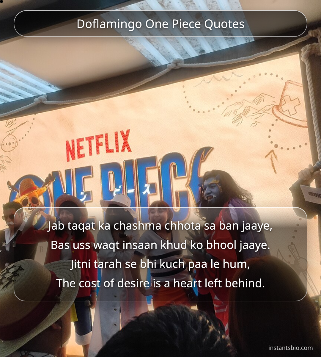 Doflamingo One Piece Quotes