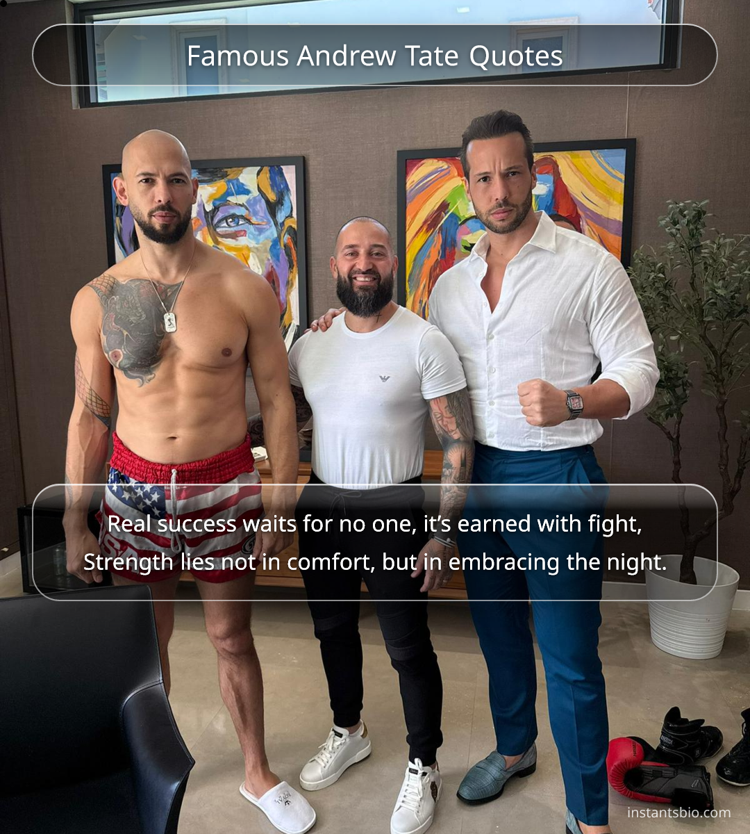 Famous Andrew Tate Quotes