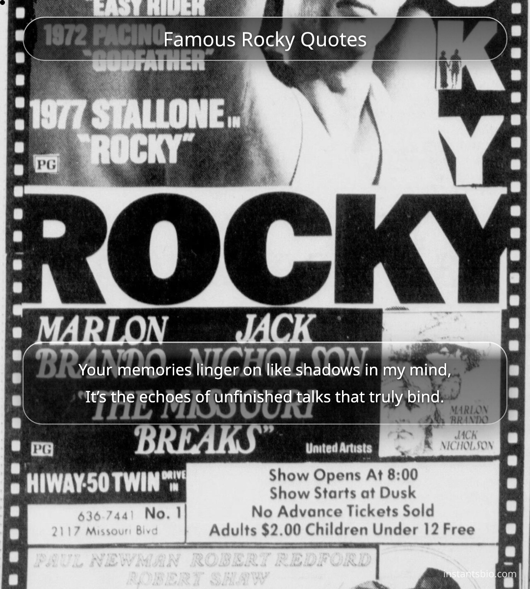 Famous Rocky Quotes