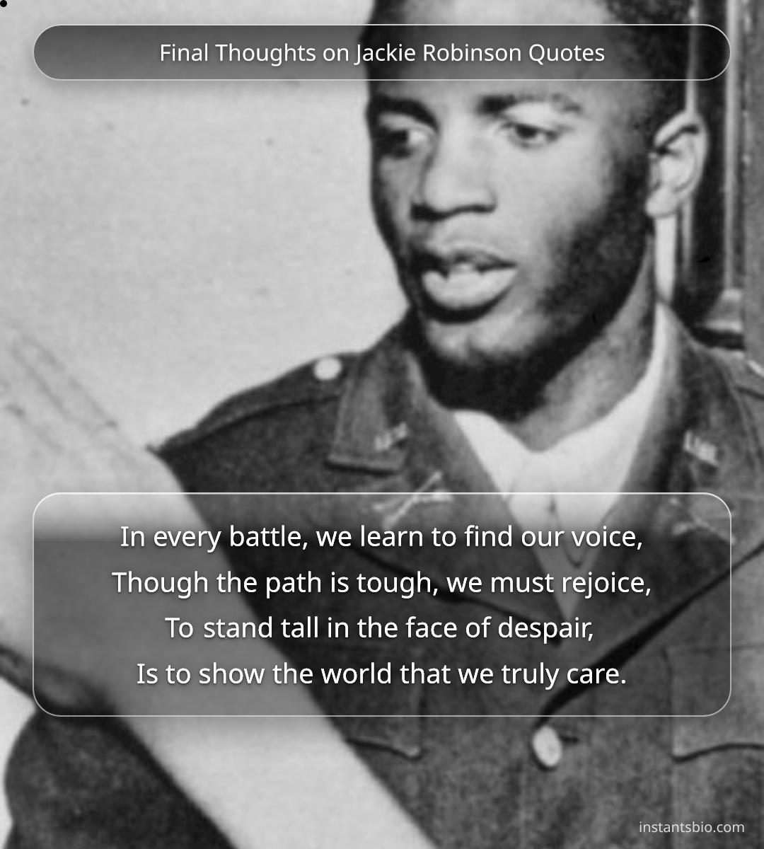 Final Thoughts on Jackie Robinson Quotes