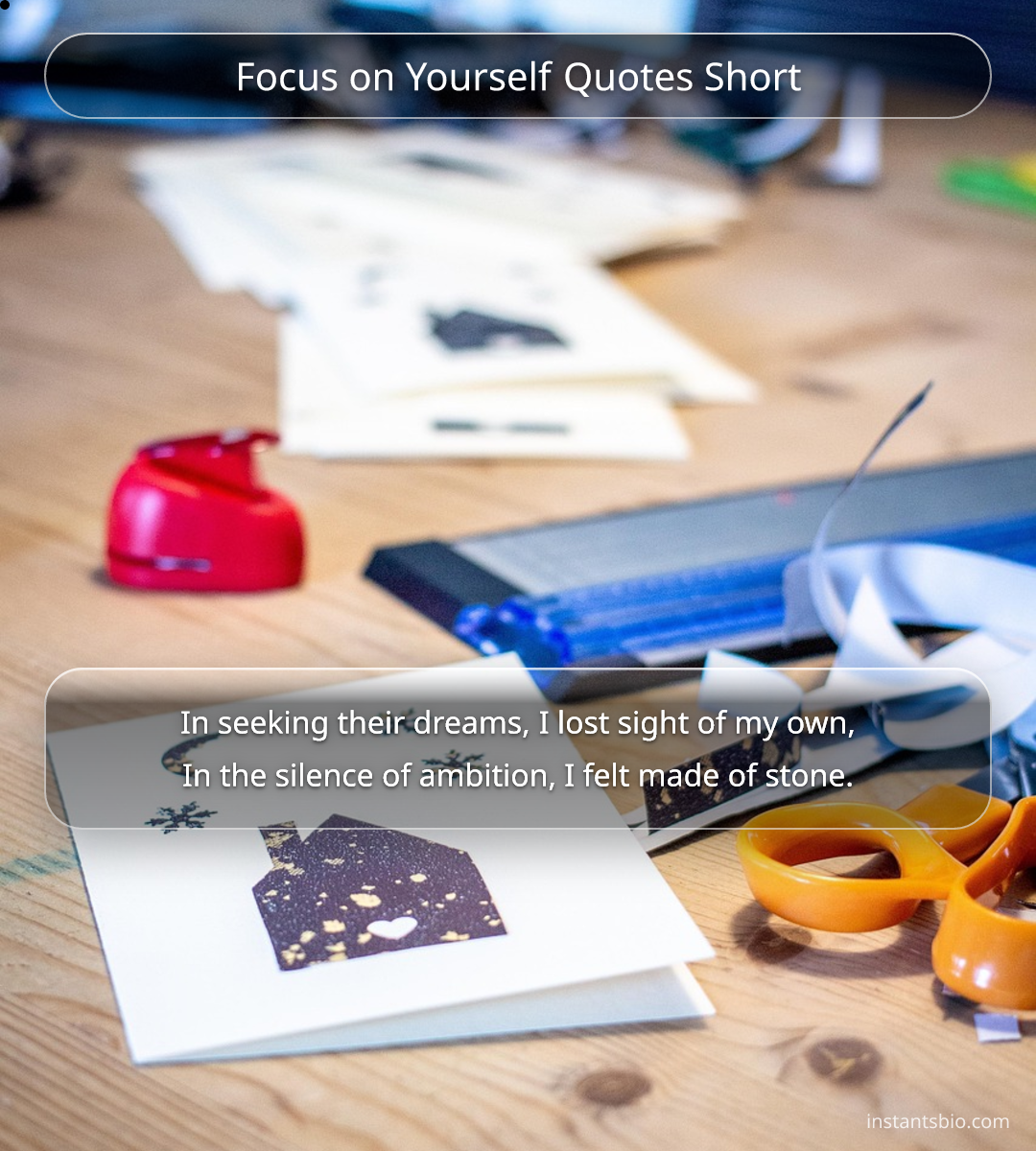 Focus on Yourself Quotes Short - focus quotes
