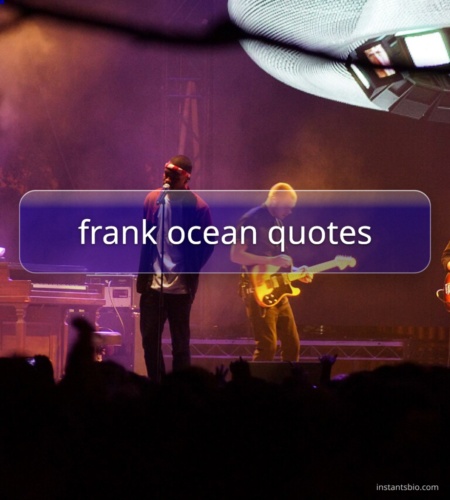 frank ocean quotes