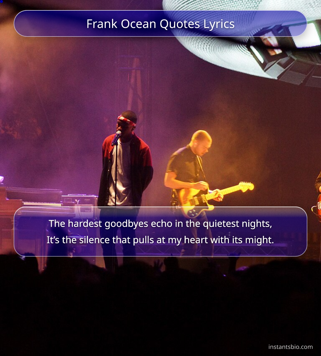 Frank Ocean Quotes Lyrics