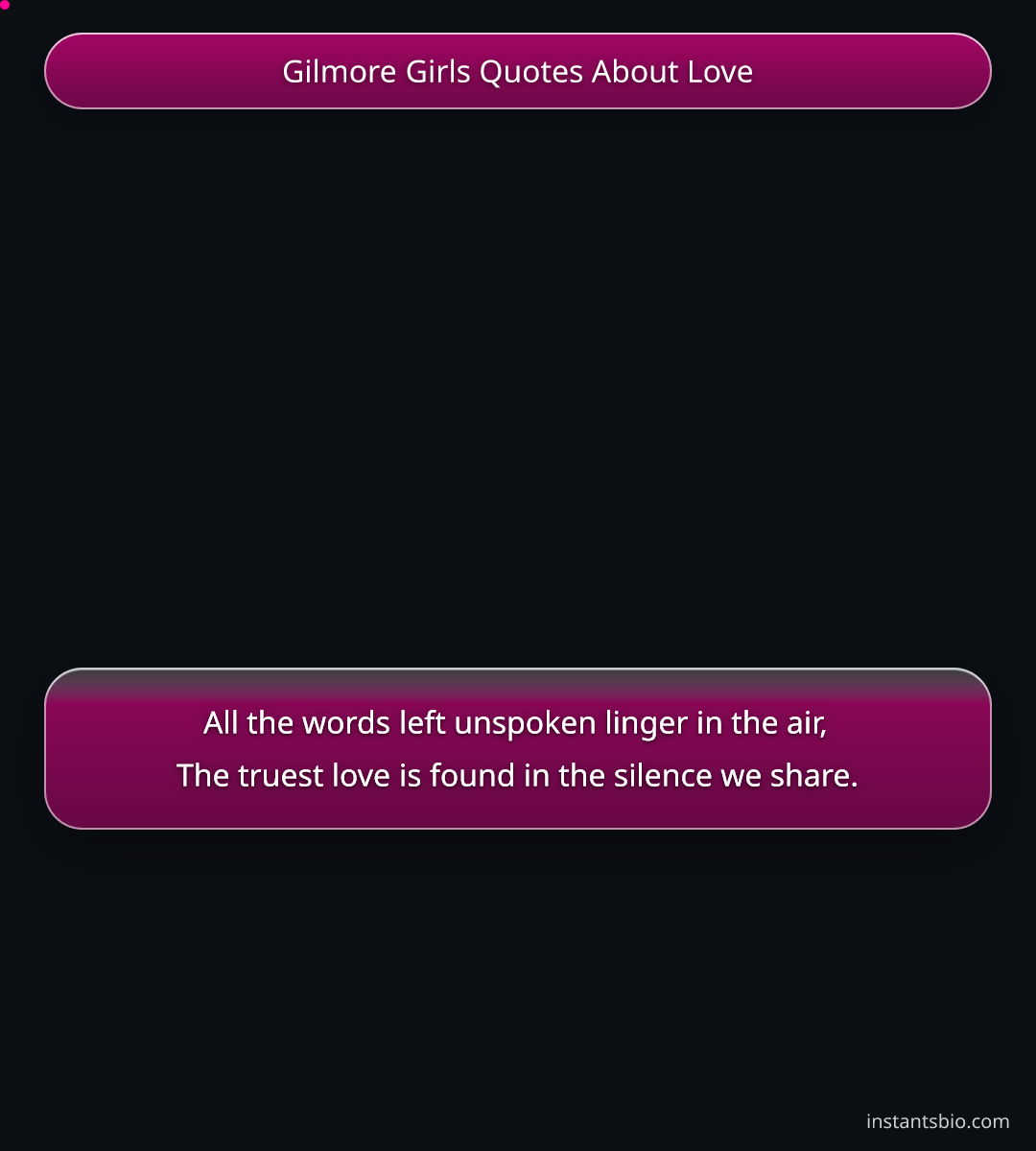 Gilmore Girls Quotes About Love