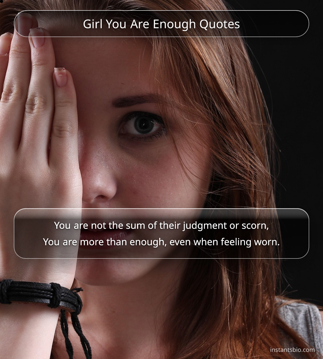 Girl You Are Enough Quotes