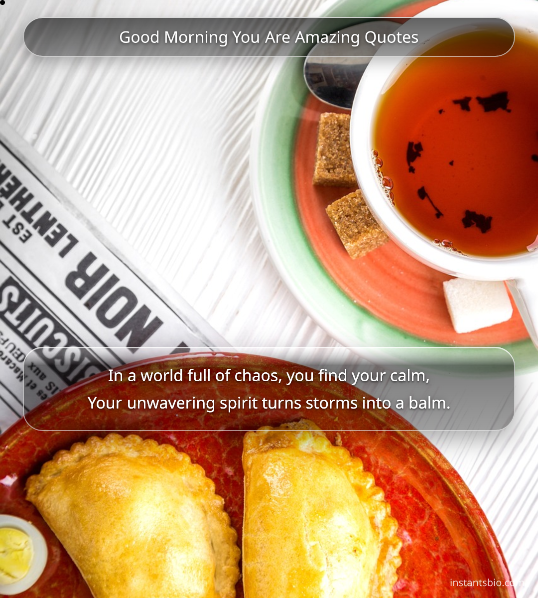 Good Morning You Are Amazing Quotes