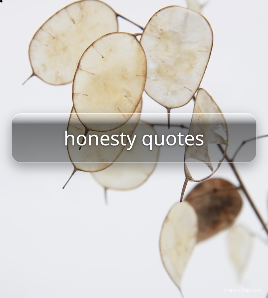honesty quotes