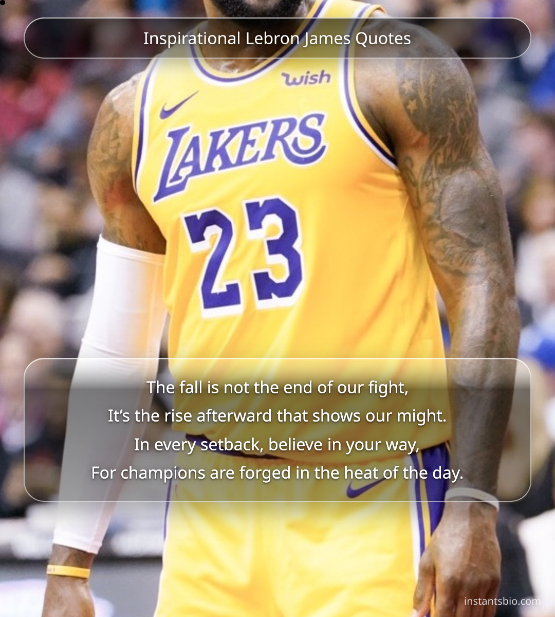 Inspirational Lebron James Quotes