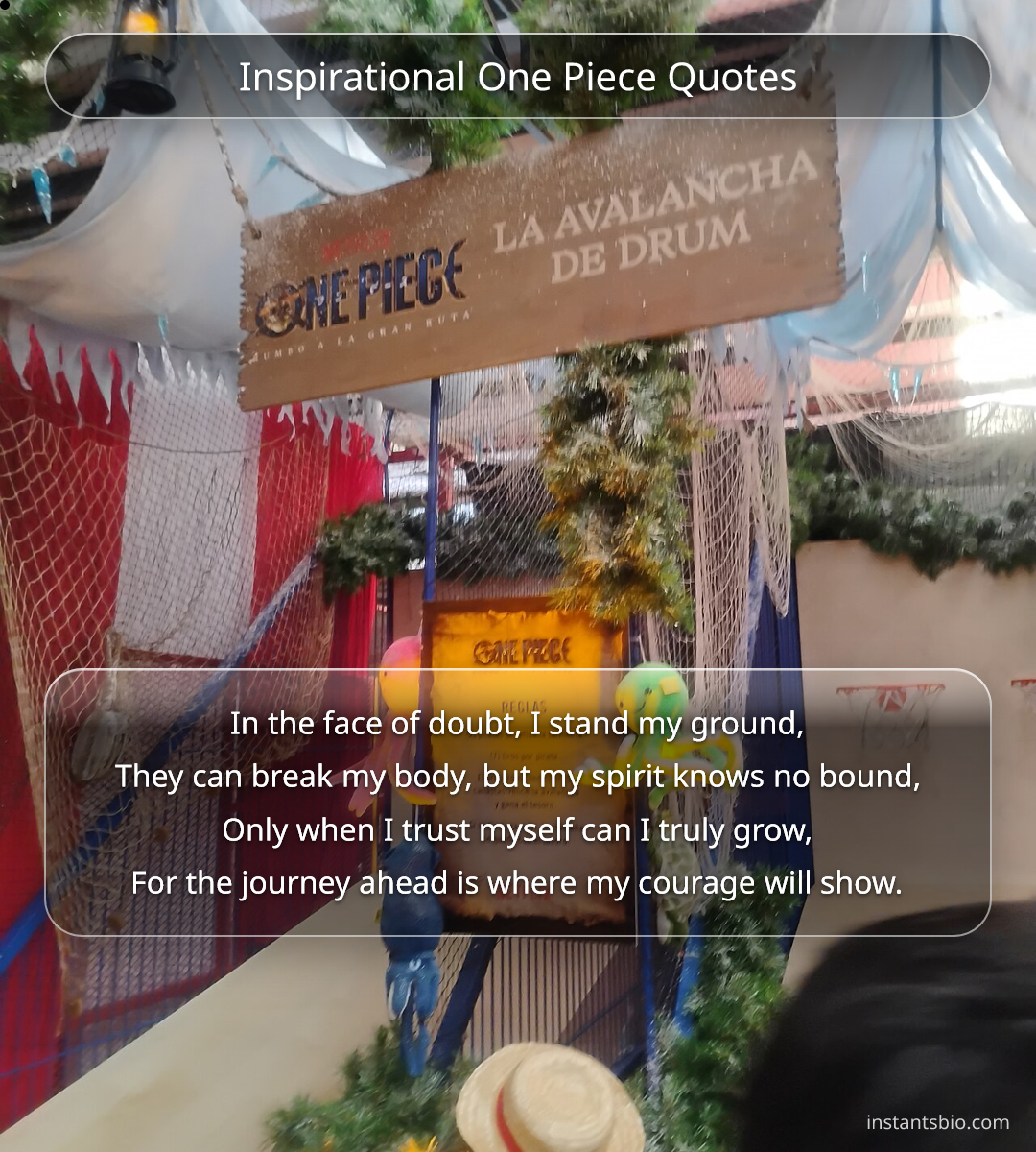 Inspirational One Piece Quotes