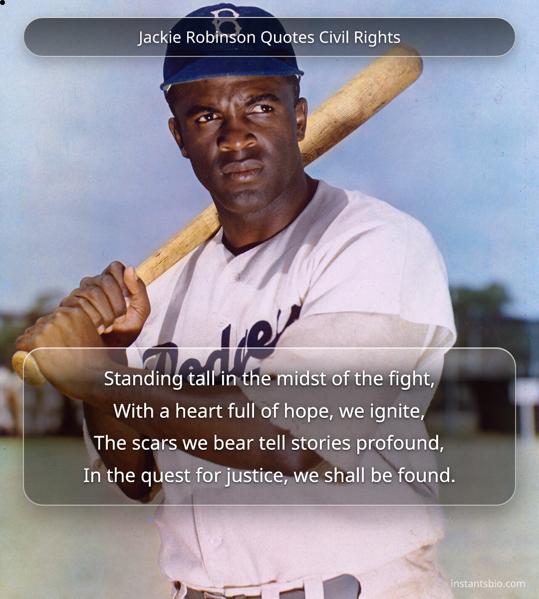 Jackie Robinson Quotes Civil Rights