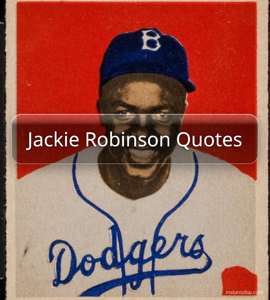 Jackie Robinson Quotes