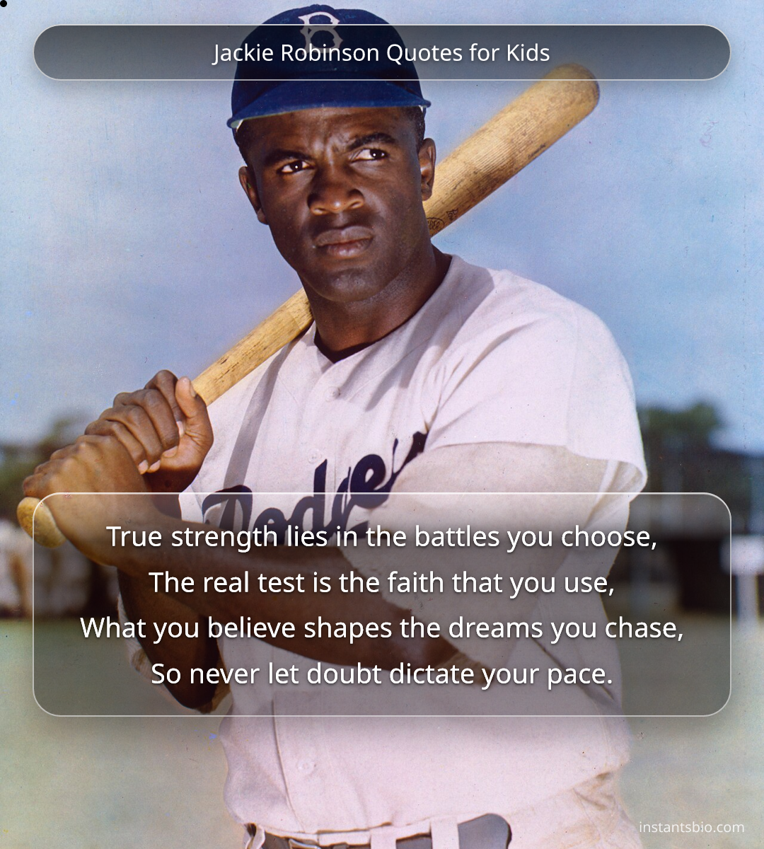 Jackie Robinson Quotes for Kids