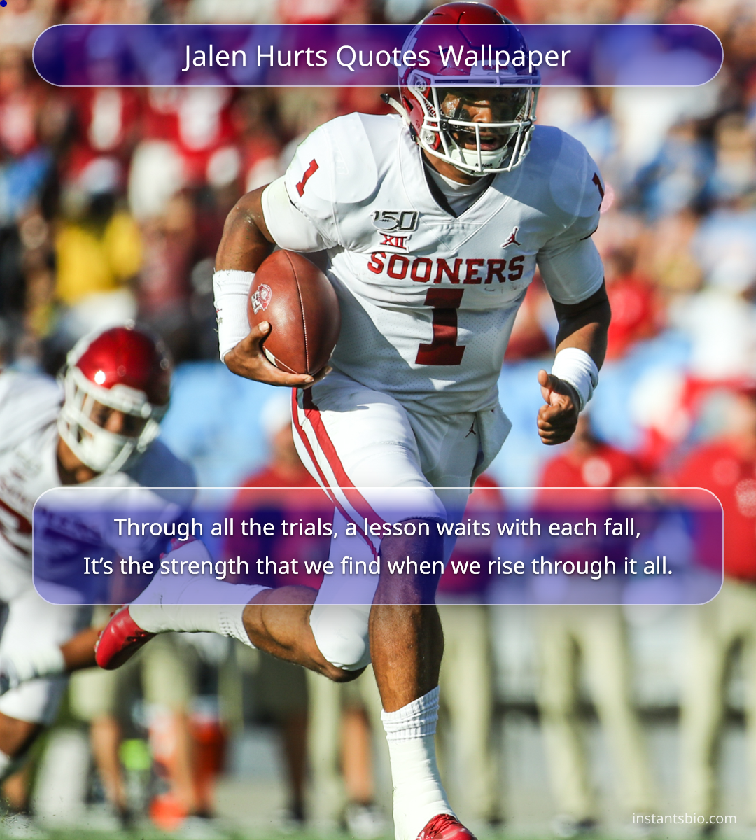 Jalen Hurts Quotes Wallpaper