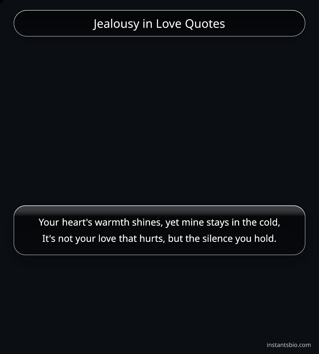 Jealousy in Love Quotes - Jealousy Quotes