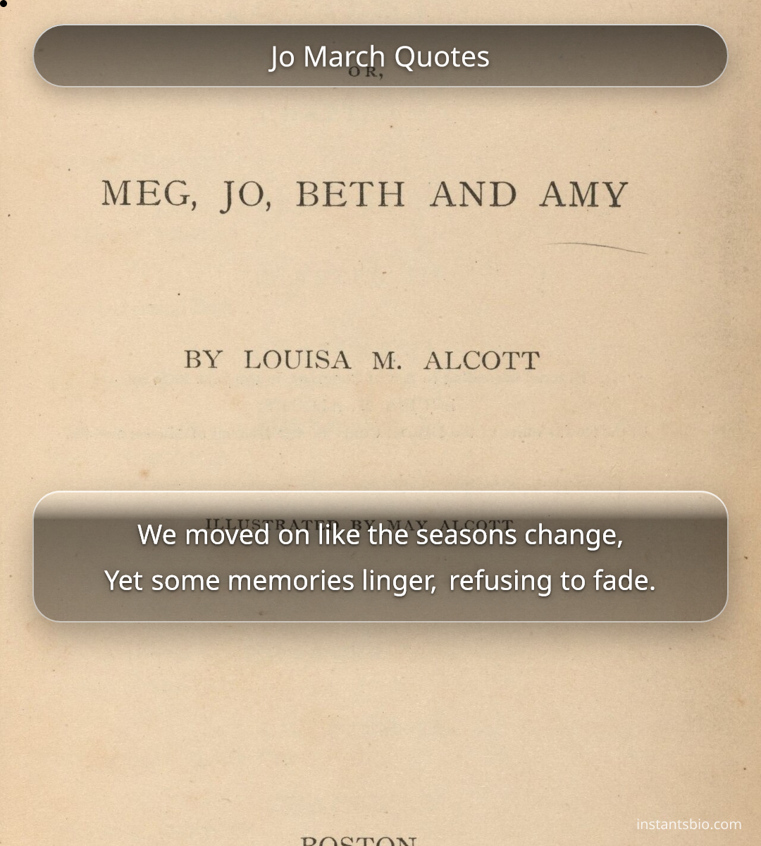 Jo March Quotes
