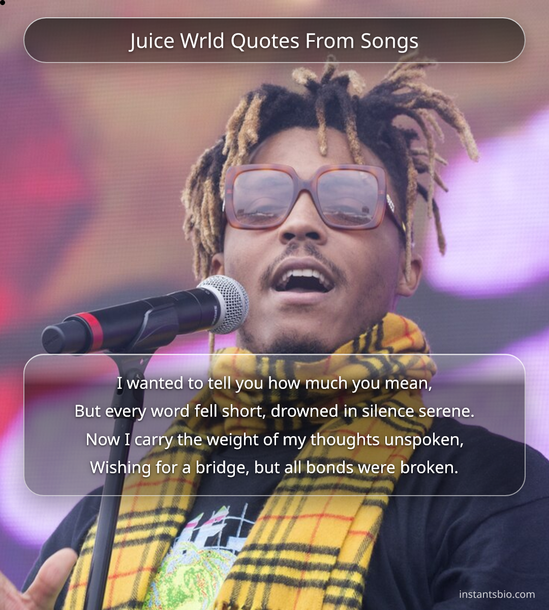 Juice Wrld Quotes From Songs