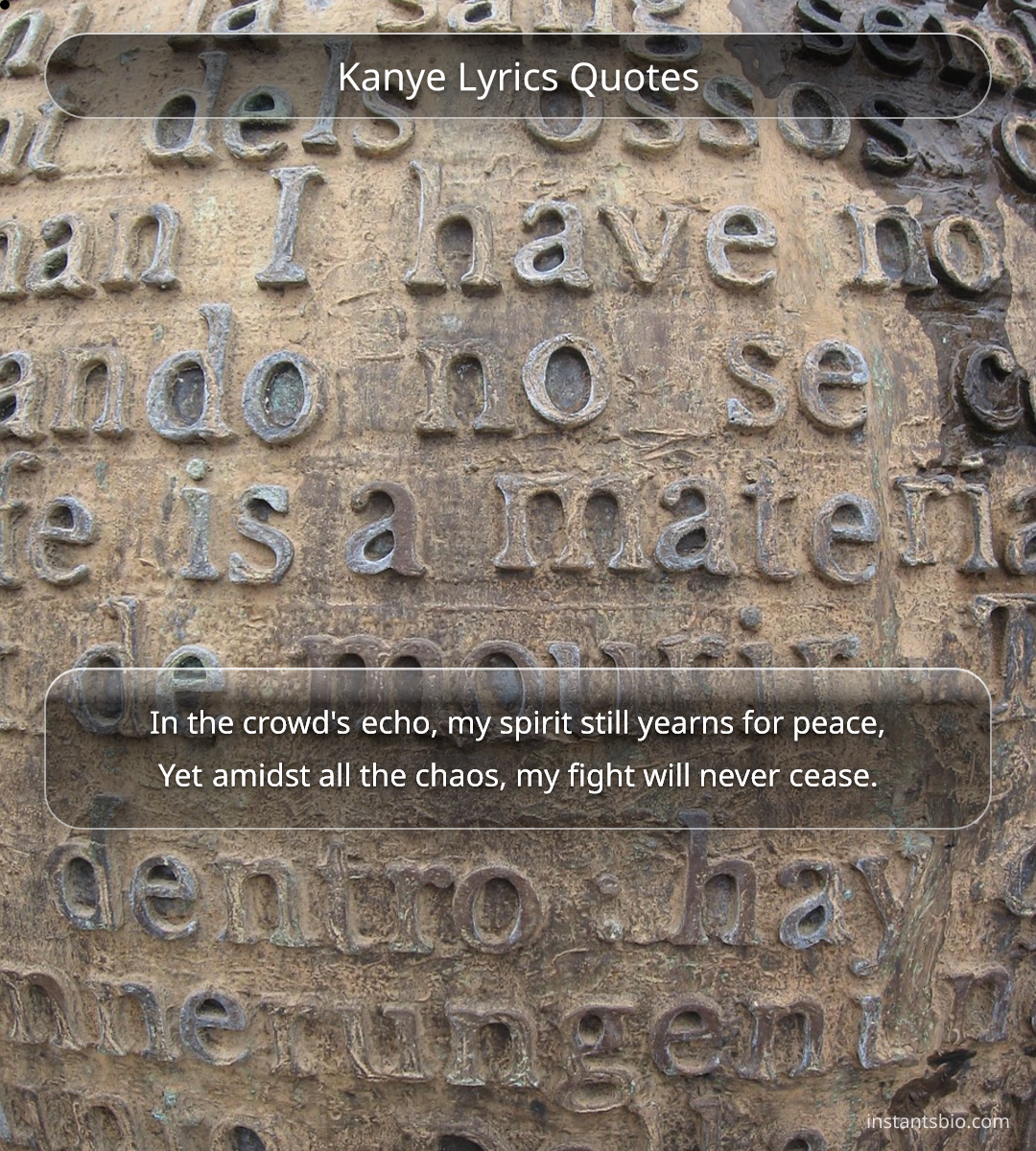 Kanye Lyrics Quotes - kanye quotes
