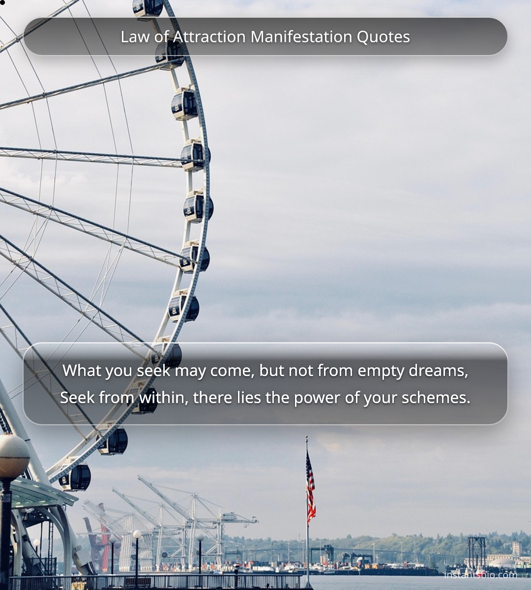 Law of Attraction Manifestation Quotes