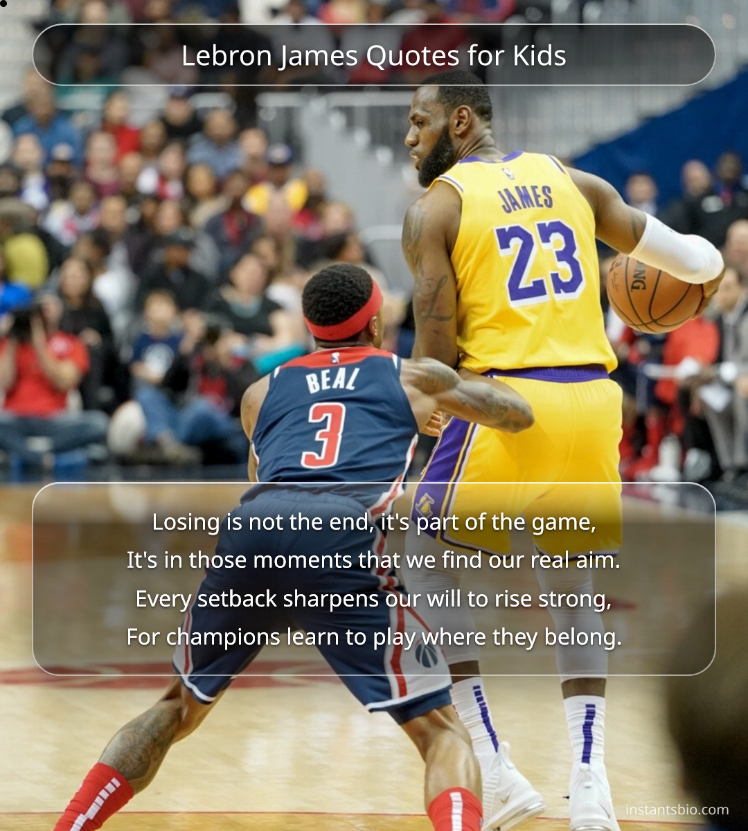 Lebron James Quotes for Kids