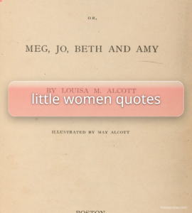 little women quotes