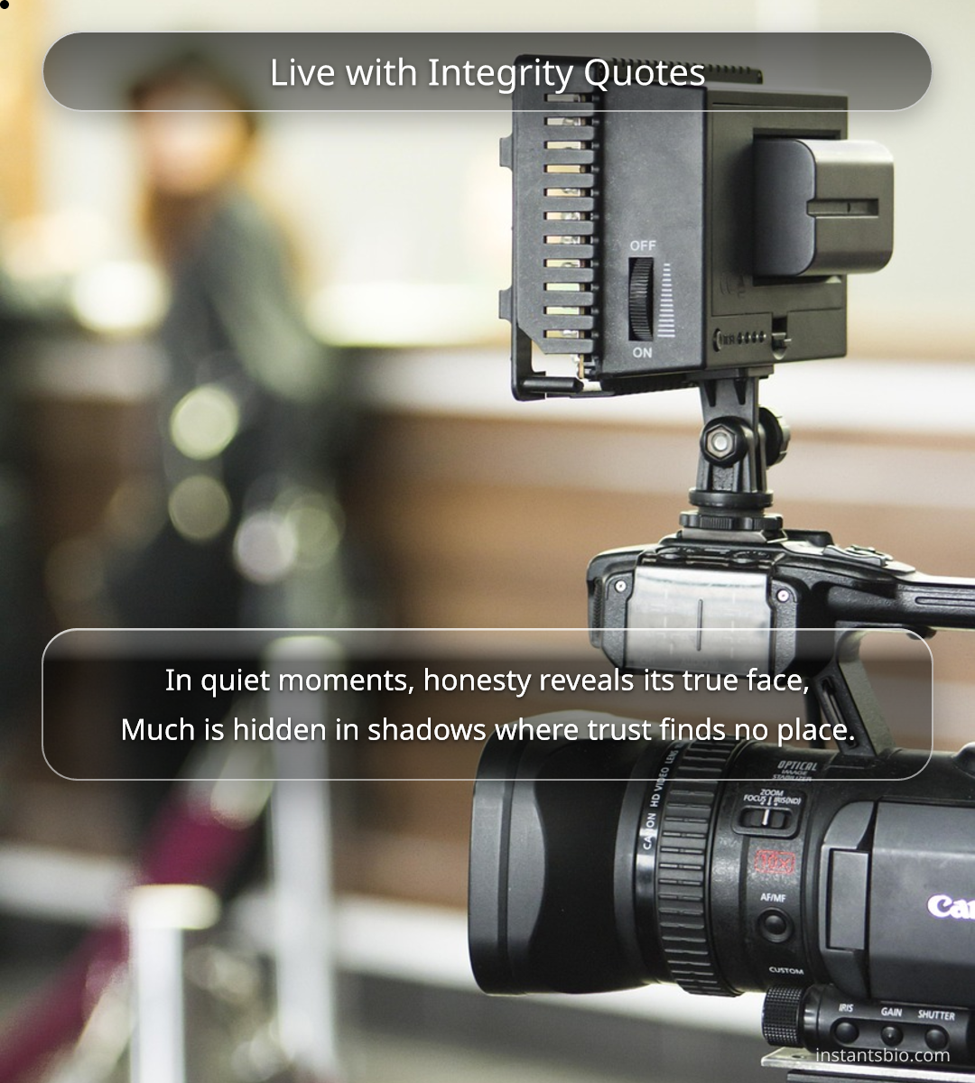 Live with Integrity Quotes