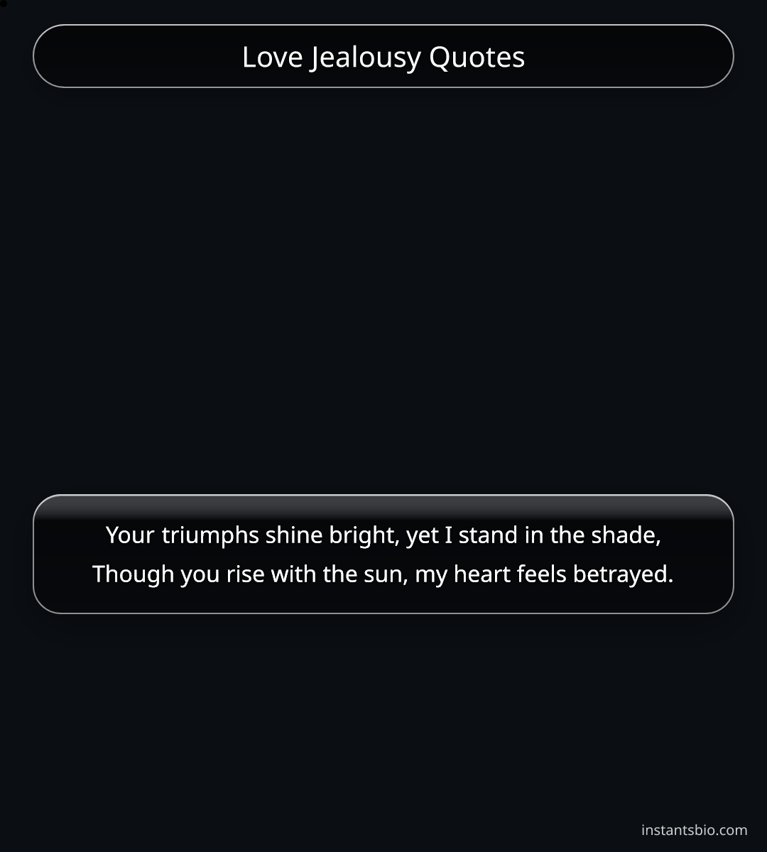 Love Jealousy Quotes