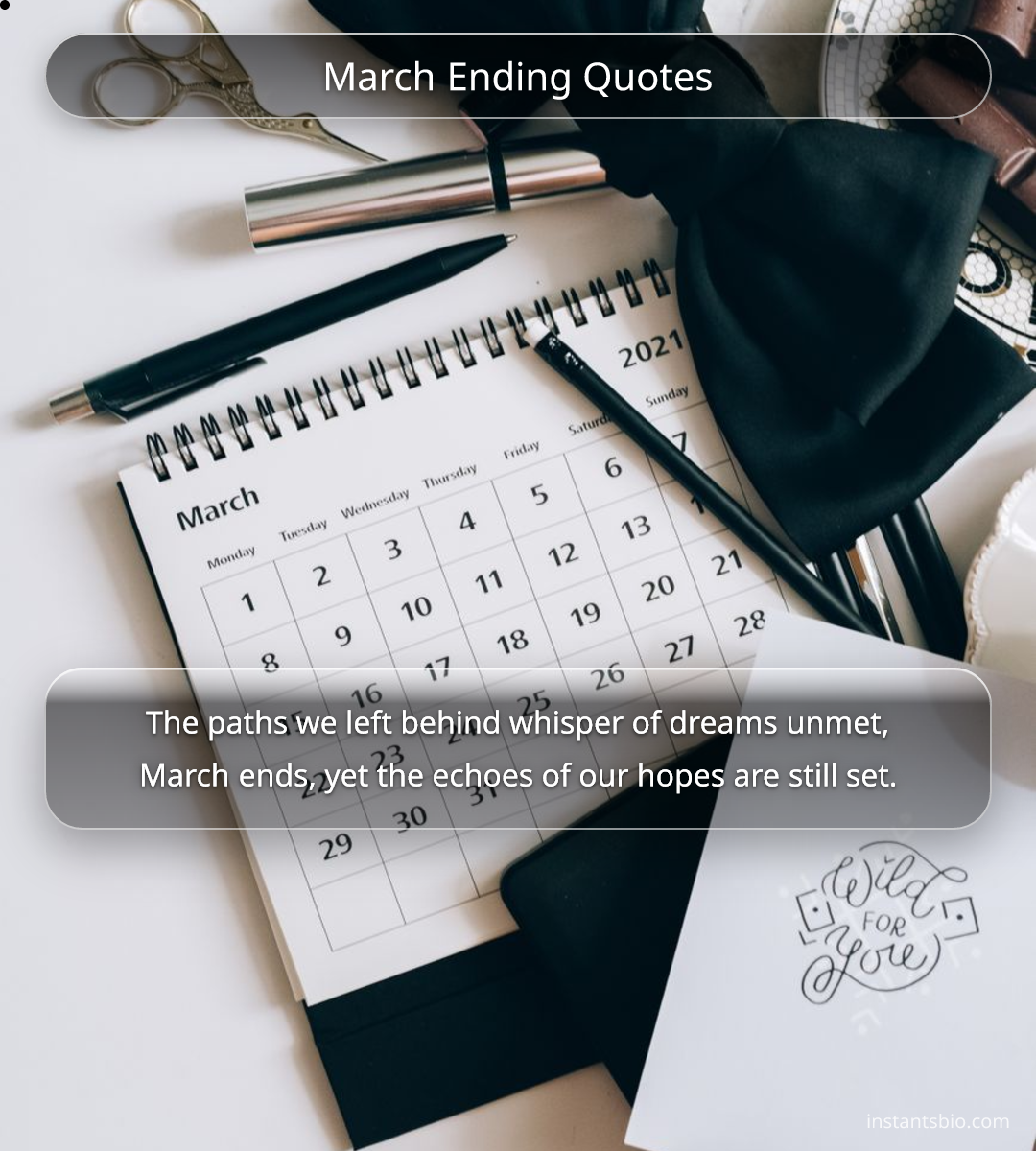 March Ending Quotes - march quotes