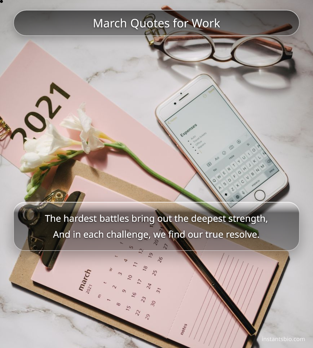 March Quotes for Work