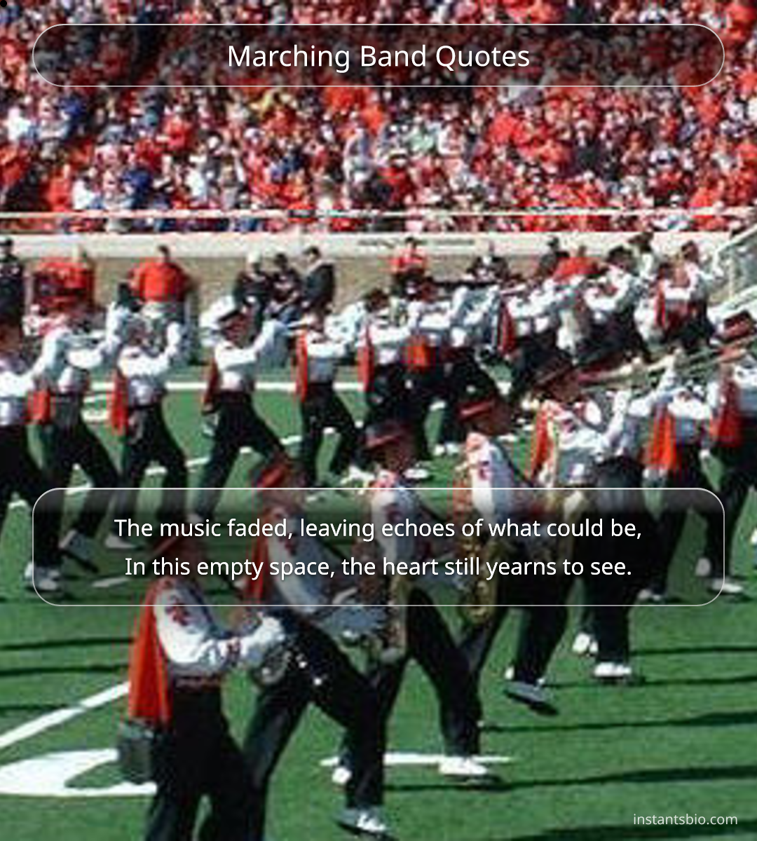 Marching Band Quotes - march quotes