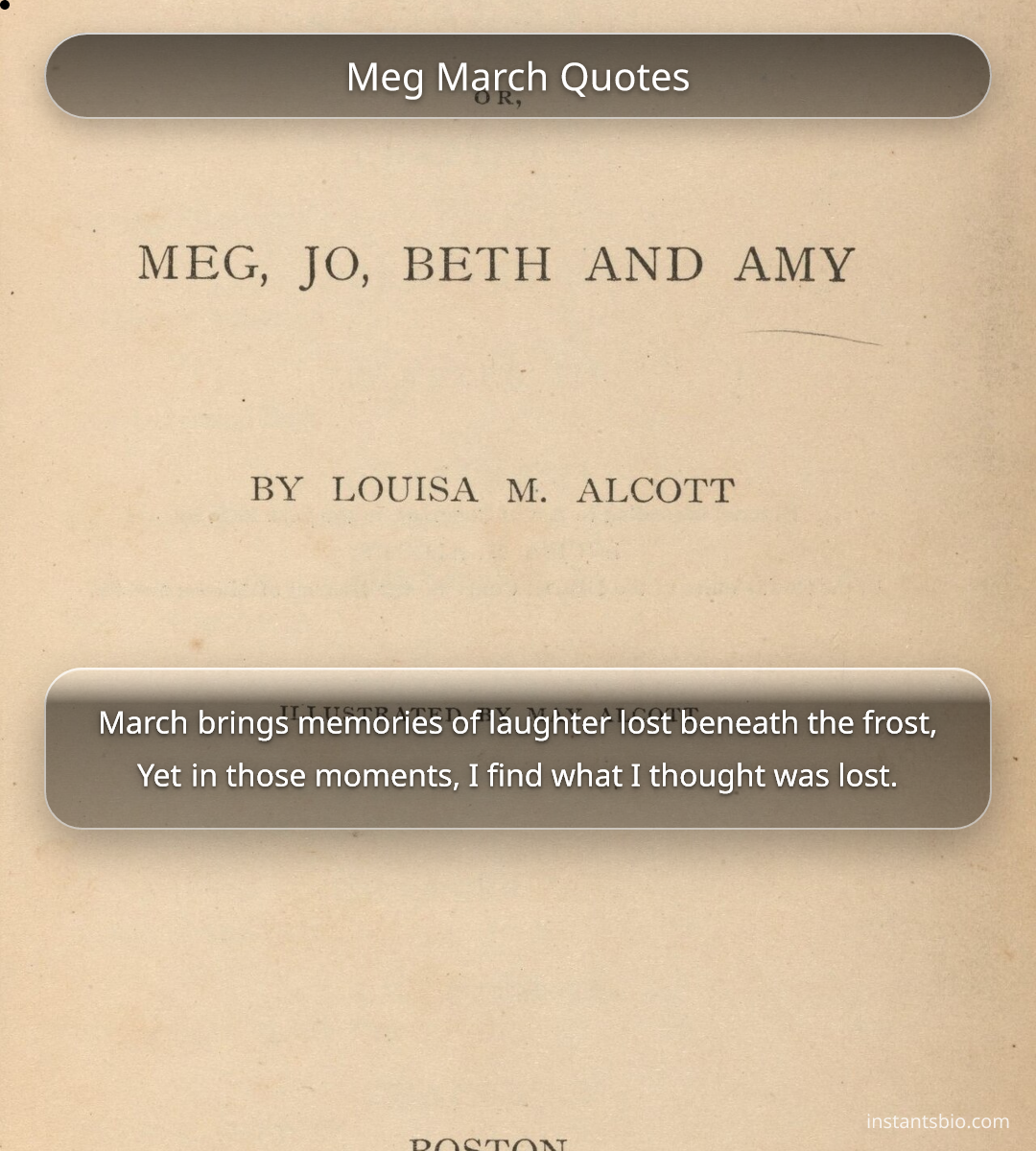 Meg March Quotes