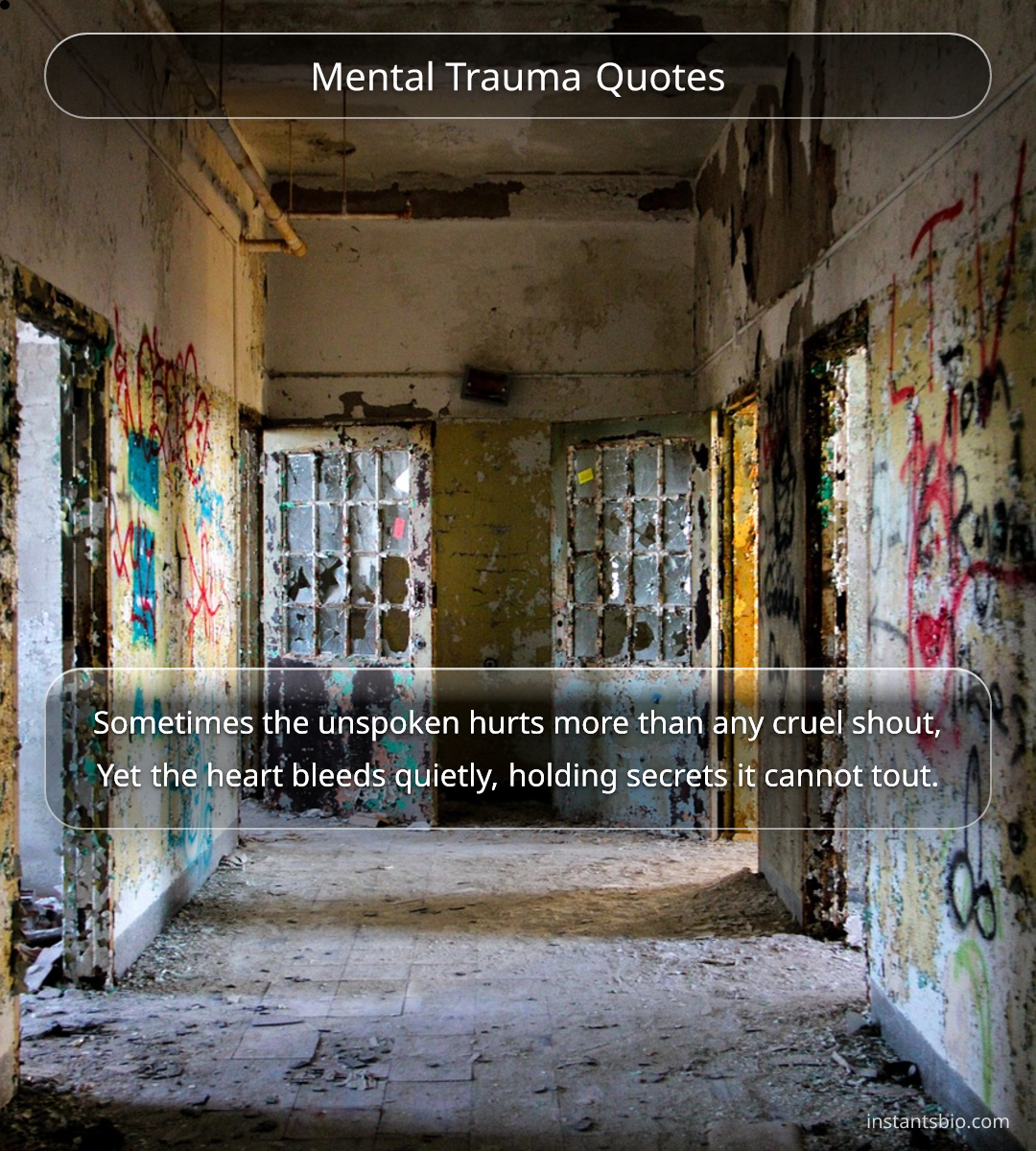 Mental Trauma Quotes