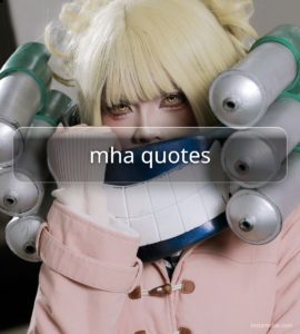 mha quotes