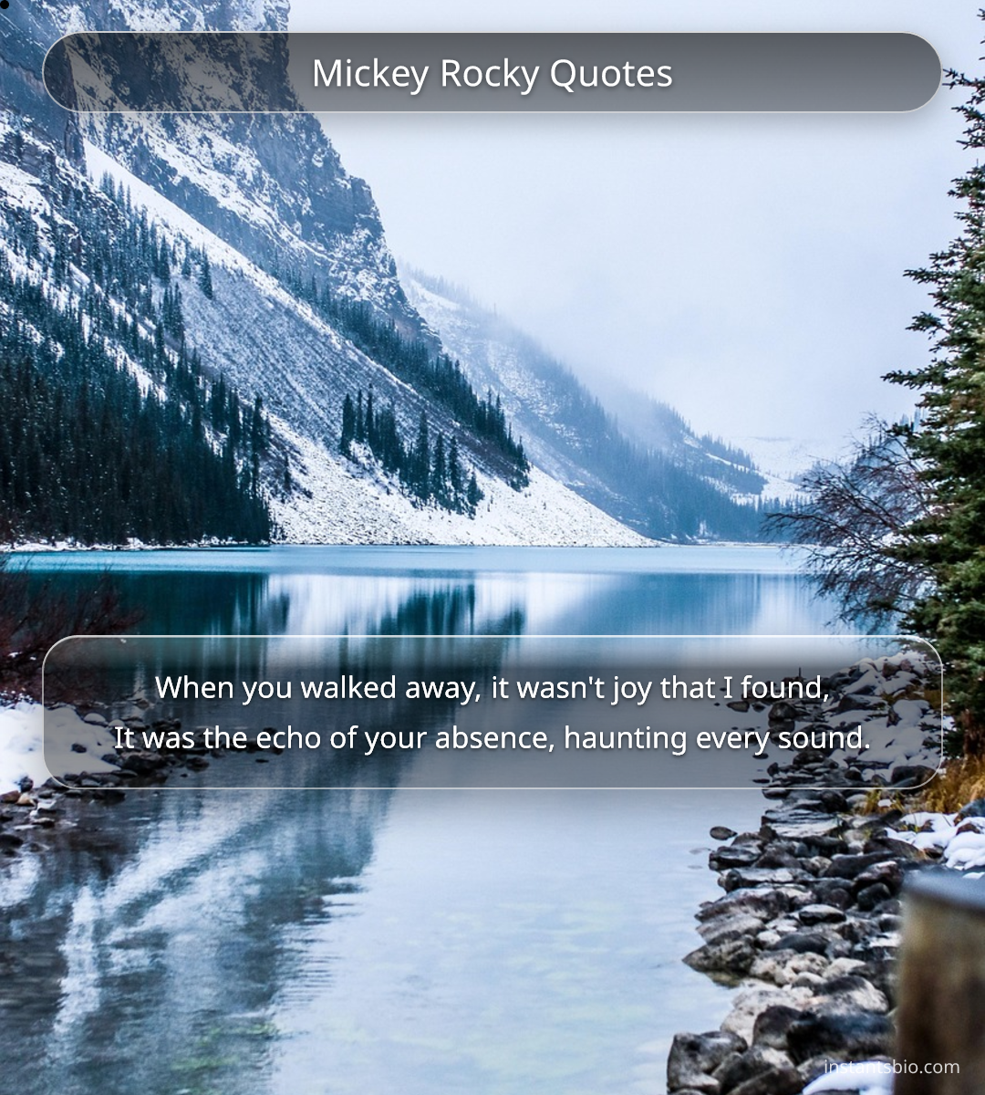 Mickey Rocky Quotes