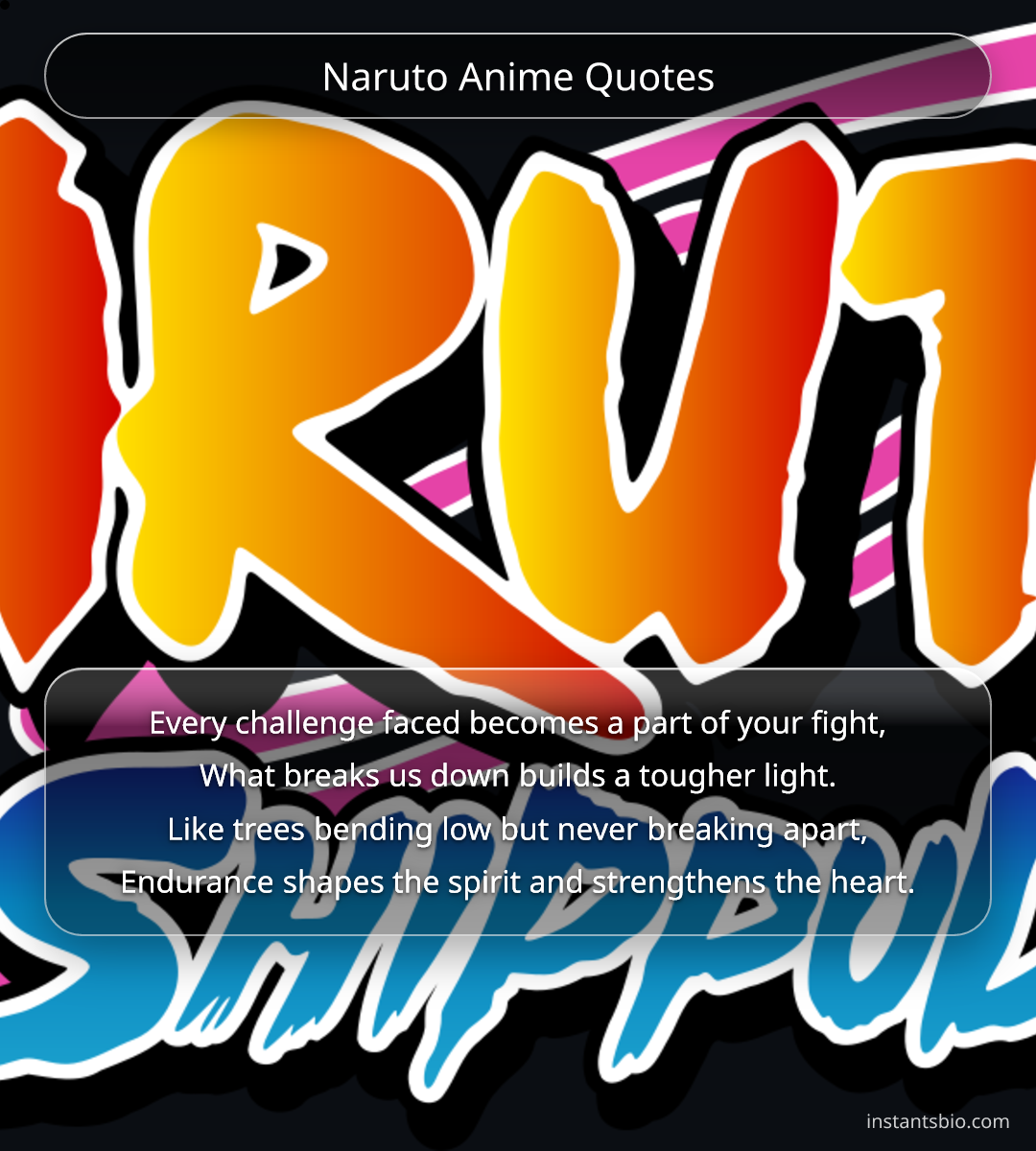 Naruto Anime Quotes - Naruto Quotes