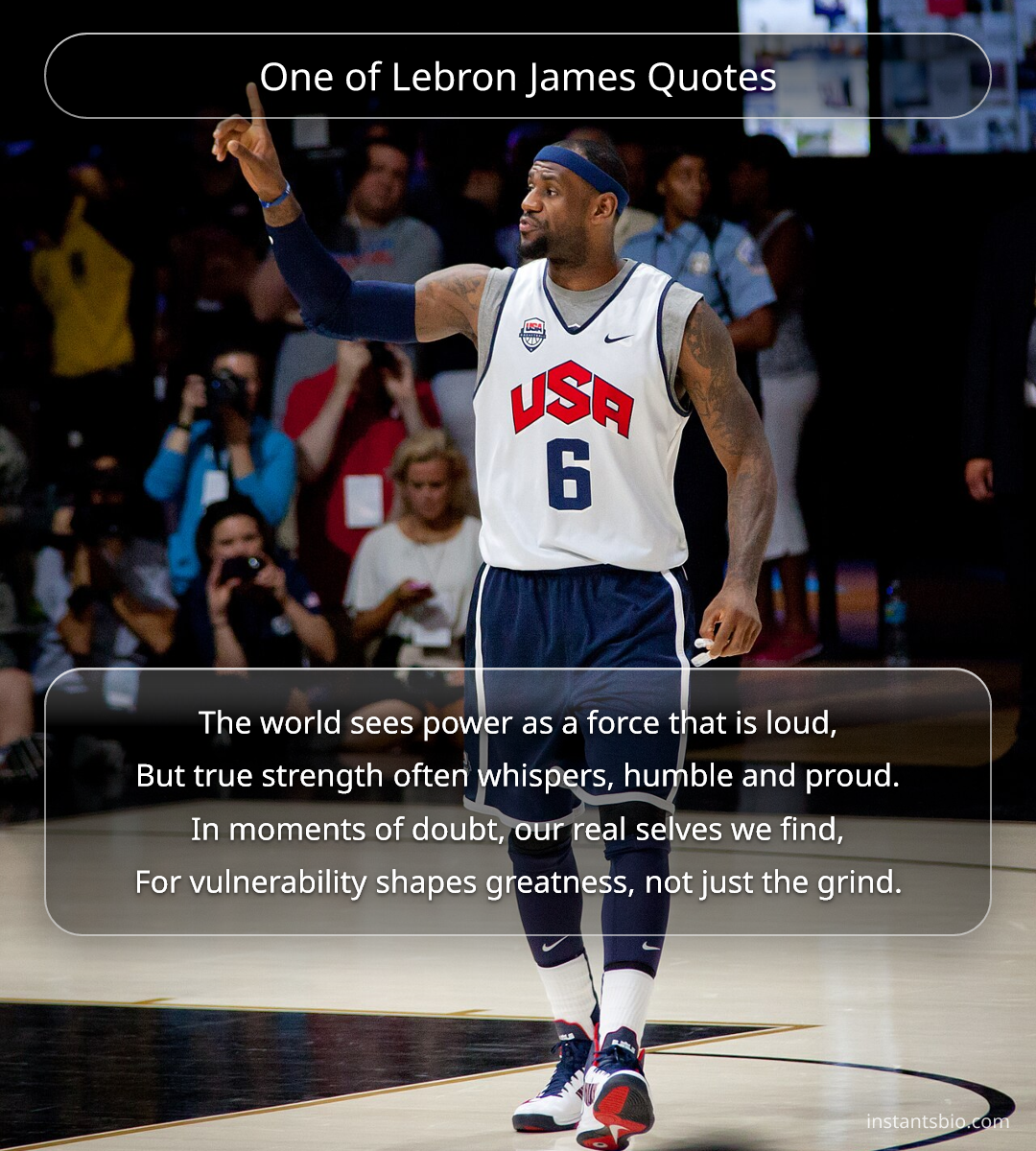 One of Lebron James Quotes