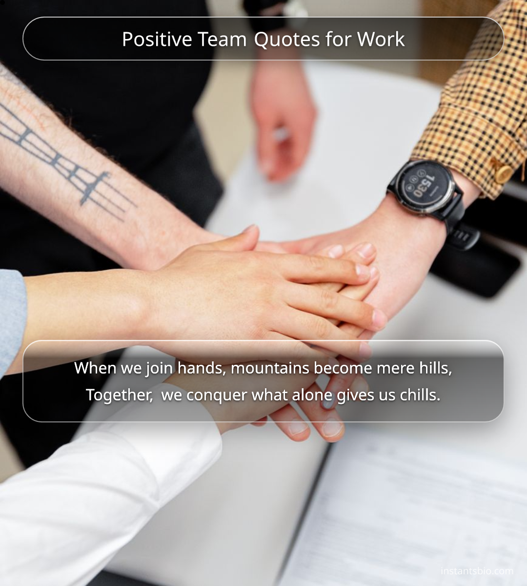 Positive Team Quotes for Work - teamwork quotes