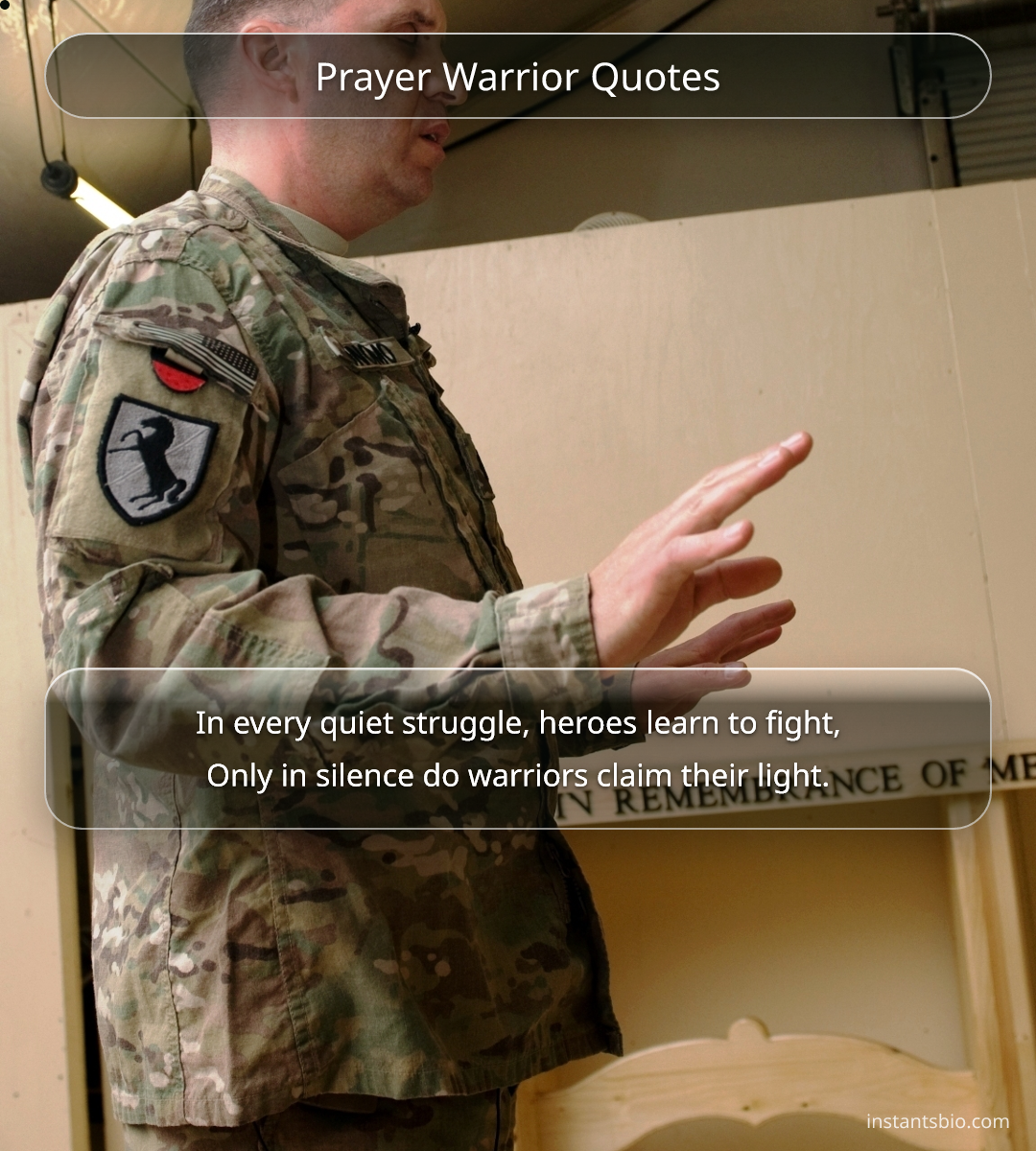 Prayer Warrior Quotes