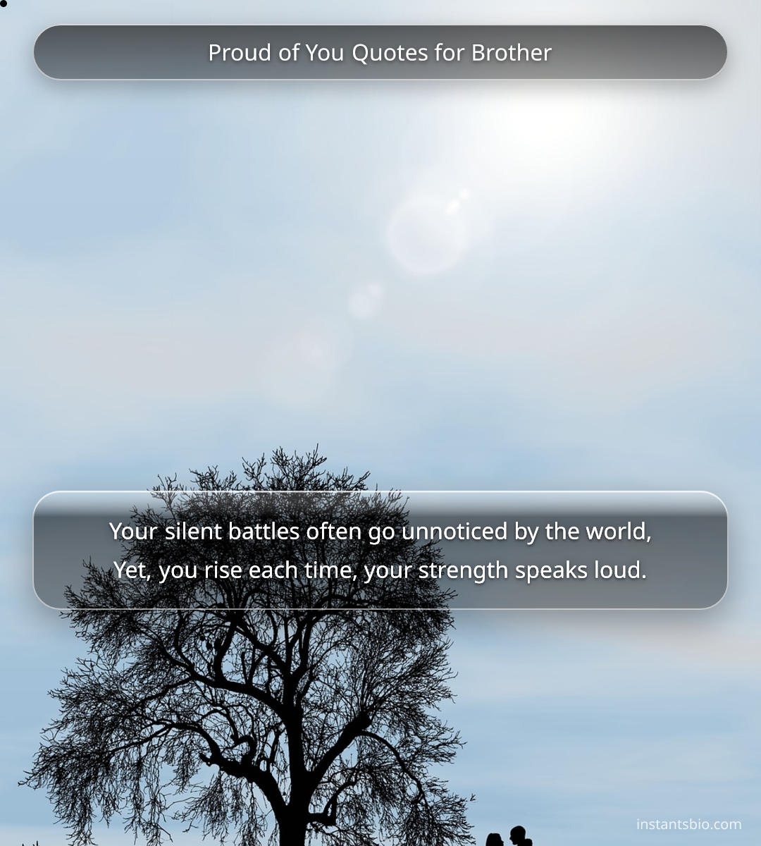 Proud of You Quotes for Brother