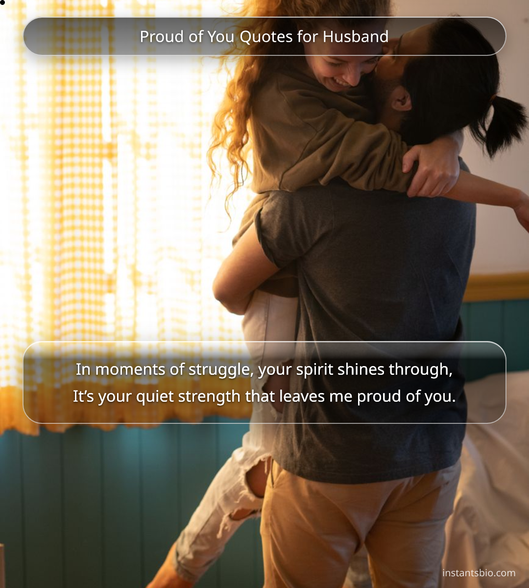 Proud of You Quotes for Husband
