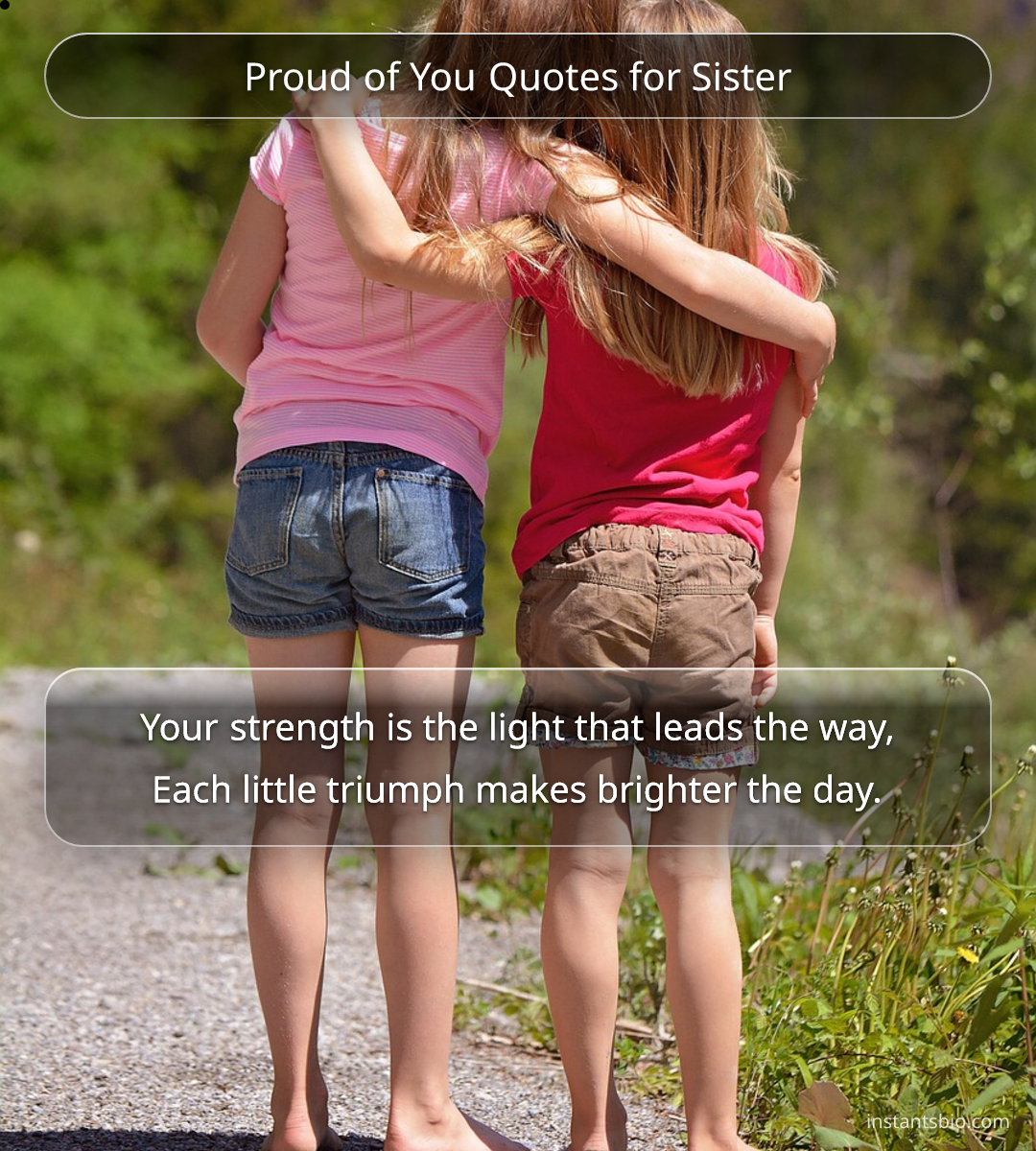 Proud of You Quotes for Sister