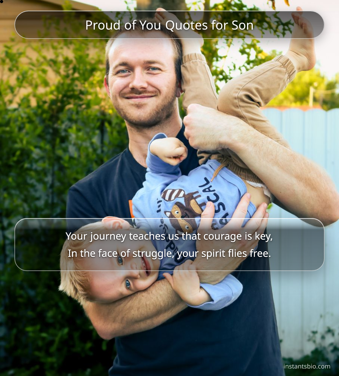 Proud of You Quotes for Son