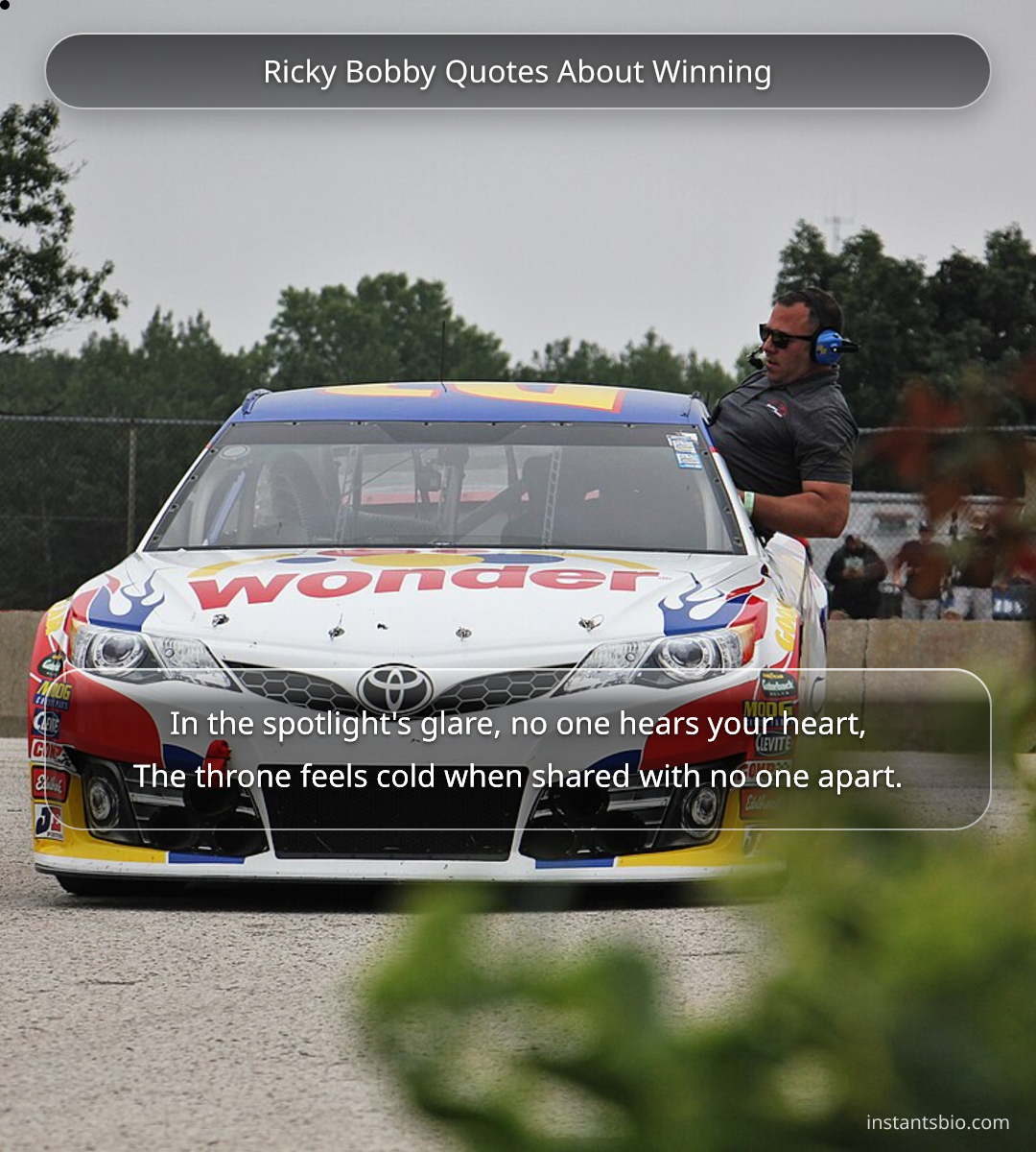 Ricky Bobby Quotes About Winning