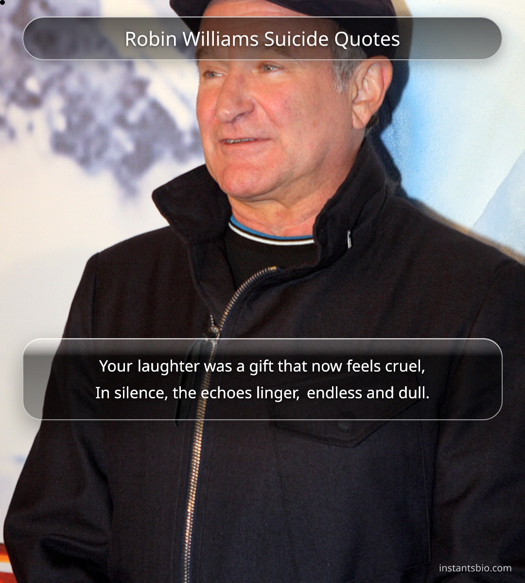 Robin Williams Suicide Quotes