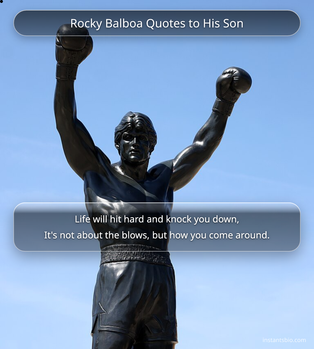 Rocky Balboa Quotes to His Son - rocky quotes