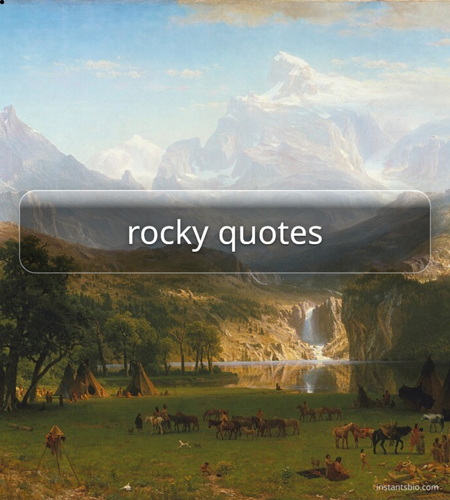 rocky quotes